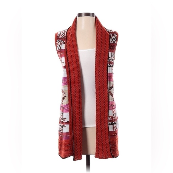 BCBGMAXAZRIA  Cowl Neckline Open Front Cardigan Sweater - Picture 1 of 9